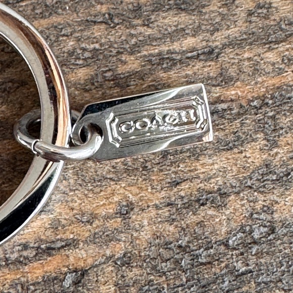 Vintage Nautical Life Preserver Coach Valet Turnlock valet double keychain - Picture 7 of 10